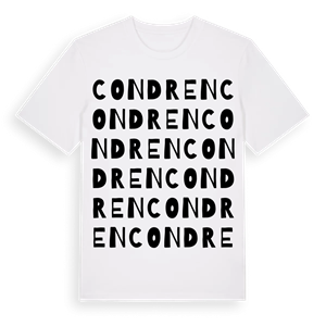 Condren ordlek t-shirt – ekologisk bomull t-shirt från Pinshirt