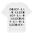 Coucy-la-Ville ordlek t-shirt