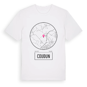 Coudun t-shirt – ekologisk bomull t-shirt från Pinshirt