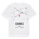 Courbes karta t-shirt