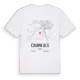 Courmelles karta t-shirt