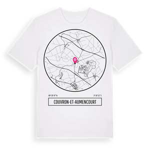 Couvron-et-Aumencourt t-shirt – ekologisk bomull t-shirt från Pinshirt