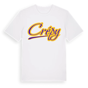 Crépy baseball t-shirt – ekologisk bomull t-shirt från Pinshirt