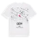 Crépy karta t-shirt