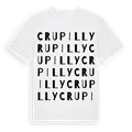 Crupilly ordlek t-shirt