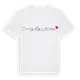 Cuiry-lès-Iviers hjärta t-shirt