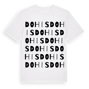 Dohis ordlek t-shirt – ekologisk bomull t-shirt från Pinshirt