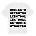 Dorengt ordlek t-shirt