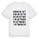 Drocourt ordlek t-shirt