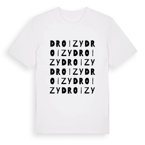 Droizy ordlek t-shirt – ekologisk bomull t-shirt från Pinshirt