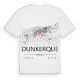 Dunkerque karta t-shirt