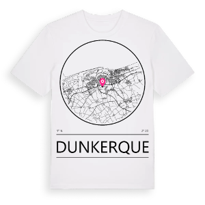 Dunkerque t-shirt – ekologisk bomull t-shirt från Pinshirt