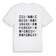 Echinghen ordlek t-shirt