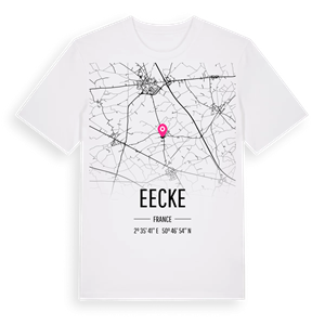 Eecke karta t-shirt – ekologisk bomull t-shirt från Pinshirt