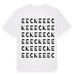 Eecke ordlek t-shirt – ekologisk bomull t-shirt från Pinshirt