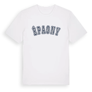 Épagny college t-shirt – ekologisk bomull t-shirt från Pinshirt