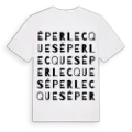 Éperlecques ordlek t-shirt