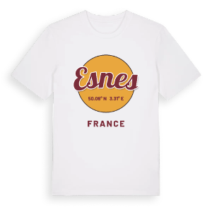 Esnes cirkel t-shirt – ekologisk bomull t-shirt från Pinshirt