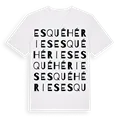 Esquéhéries ordlek t-shirt