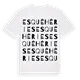 Esquéhéries ordlek t-shirt