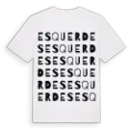 Esquerdes ordlek t-shirt