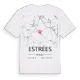 Estrées karta t-shirt