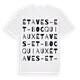 Étaves-et-Bocquiaux ordlek t-shirt