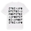 Étréaupont ordlek t-shirt