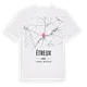 Étreux karta t-shirt