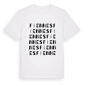 Fiennes ordlek t-shirt – ekologisk bomull t-shirt från Pinshirt