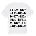 Flavigny-le-Grand-et-Beaurain ordlek t-shirt