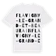 Flavigny-le-Grand-et-Beaurain ordlek t-shirt
