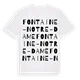 Fontaine-Notre-Dame ordlek t-shirt