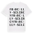 Francilly-Selency ordlek t-shirt