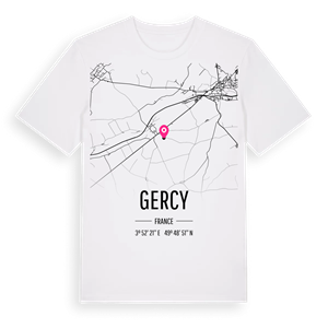 Gercy karta t-shirt – ekologisk bomull t-shirt från Pinshirt