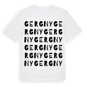 Gergny ordlek t-shirt – ekologisk bomull t-shirt från Pinshirt