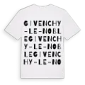 Givenchy-le-Noble ordlek t-shirt