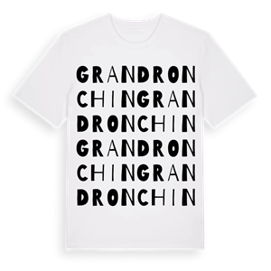 Grand Ronchin ordlek t-shirt – ekologisk bomull t-shirt från Pinshirt