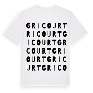 Gricourt ordlek t-shirt – ekologisk bomull t-shirt från Pinshirt