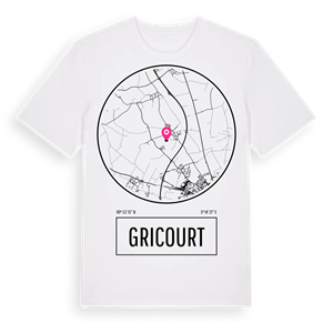 Gricourt t-shirt – ekologisk bomull t-shirt från Pinshirt