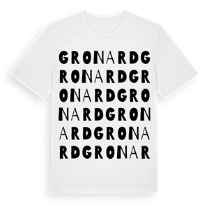 Gronard ordlek t-shirt – ekologisk bomull t-shirt från Pinshirt