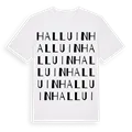 Halluin ordlek t-shirt