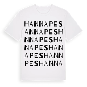 Hannapes ordlek t-shirt – ekologisk bomull t-shirt från Pinshirt