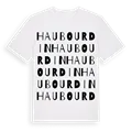 Haubourdin ordlek t-shirt