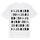 Haubourdin ordlek t-shirt