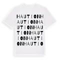 Haution ordlek t-shirt