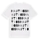 Haution ordlek t-shirt