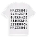 Hazebrouck ordlek t-shirt