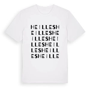 Heilles ordlek t-shirt – ekologisk bomull t-shirt från Pinshirt