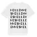 Hellemmes ordlek t-shirt